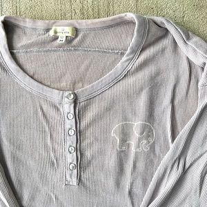 Ivory Ella Ribbed shirt🐘